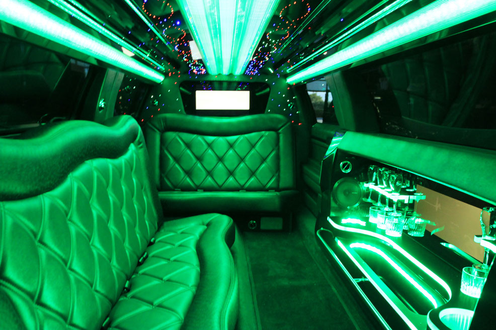 Lincoln MKT limousine interior
